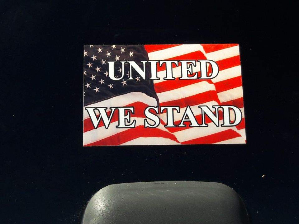 United We Stand Sticker